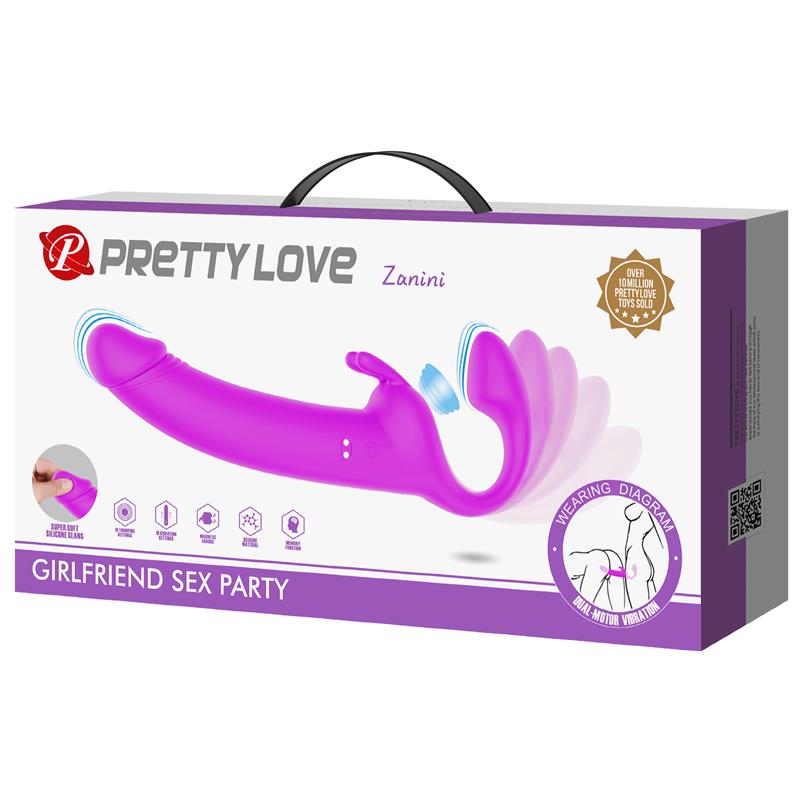 Zanini Vibrador sin Arnes Silicona