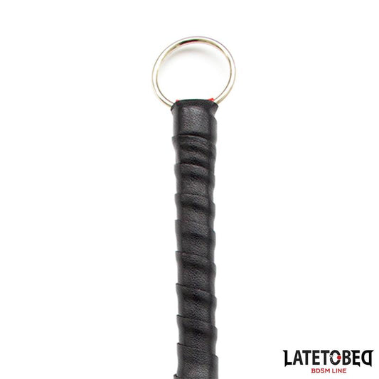 Flogger Mini Rojo y Negro 28cm
