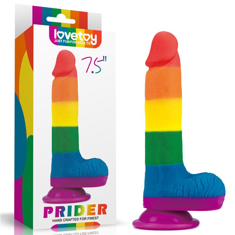 Dildo Prider 75 Silicona Liquida LGBT
