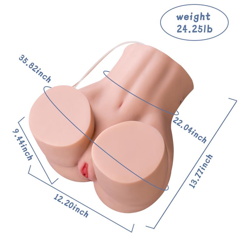 Bridget Torso con Vibracion y Efecto Succion 11 kg