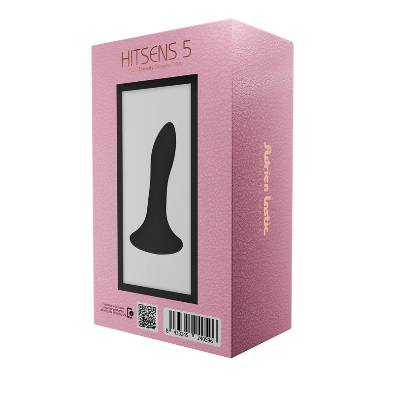 Dildo Hitsens 5 Doble Densidad Negro