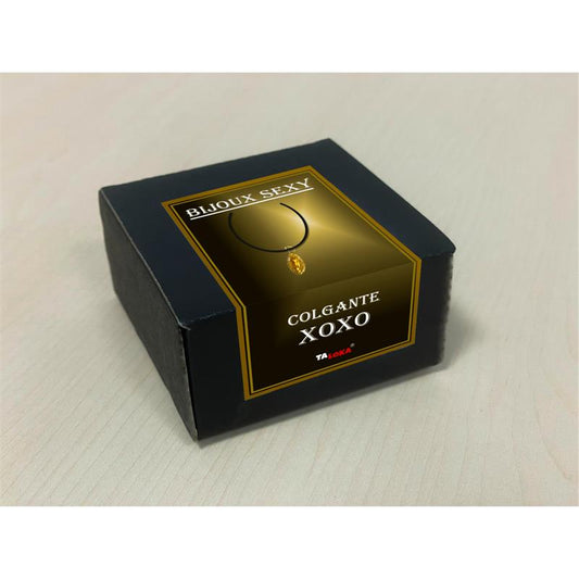 Colar de ouro em formato de vagina