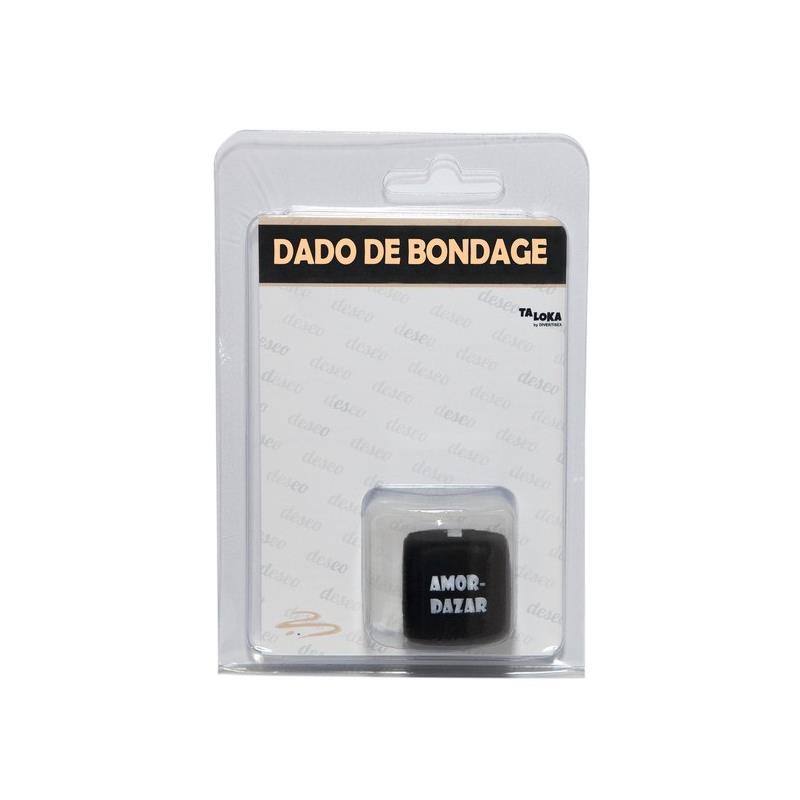 Dado de ação preto versão Sado