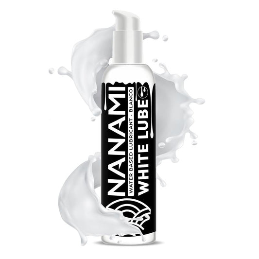 Lubrificante Branco Cremoso à Base de Água e Imitação de Sêmen Vegano 150 ml