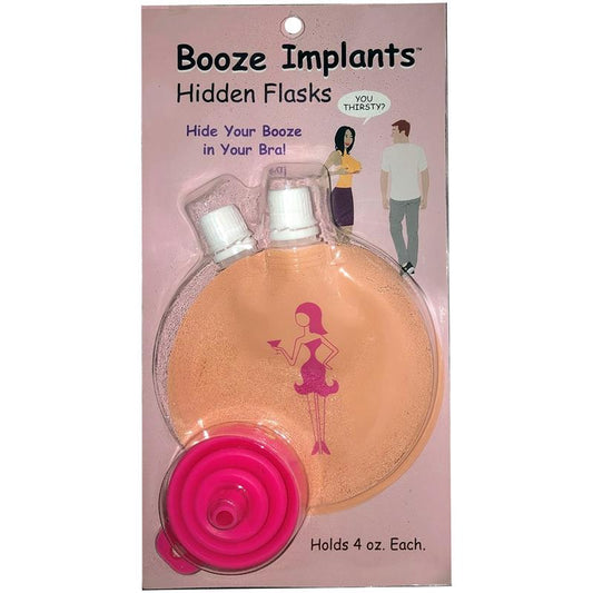 2 garrafas de implantes de bebida
