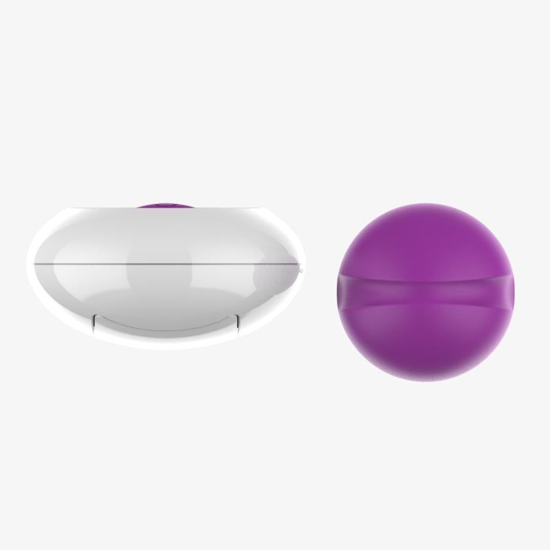 Huevo Vibrador con Control Remoto USB Purpura