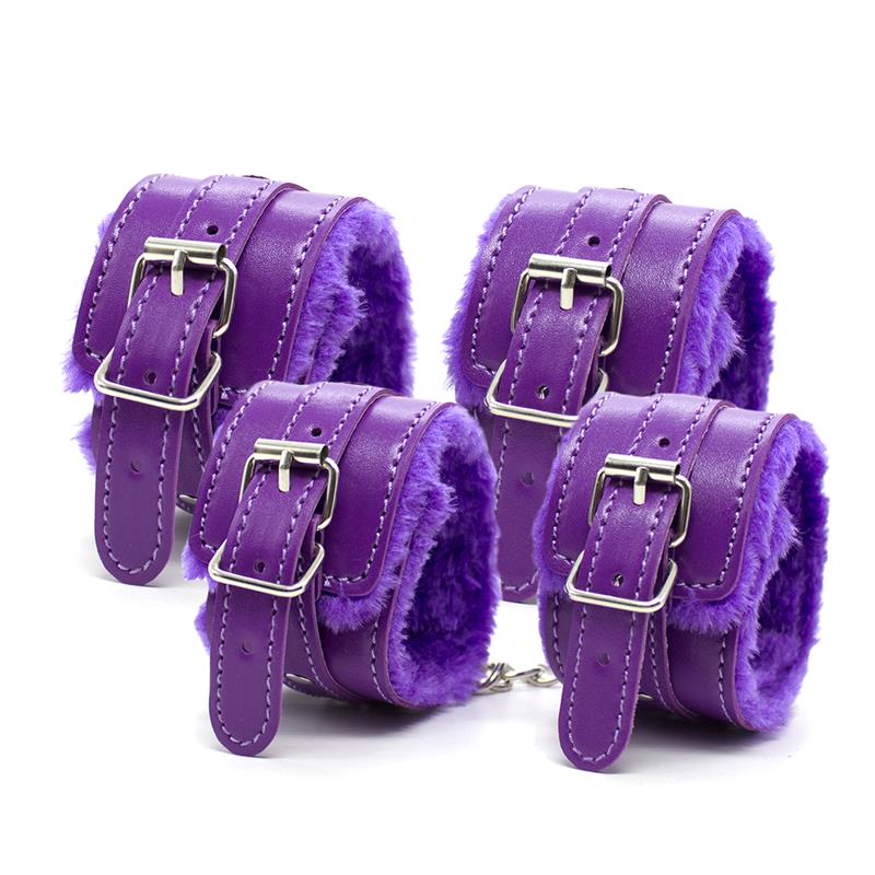 Set Bondage de 10 Piezas Purpura
