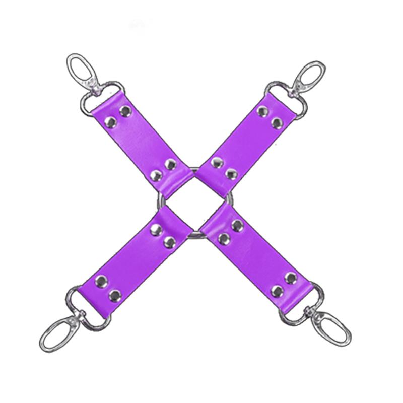 Set Bondage de 10 Piezas Purpura