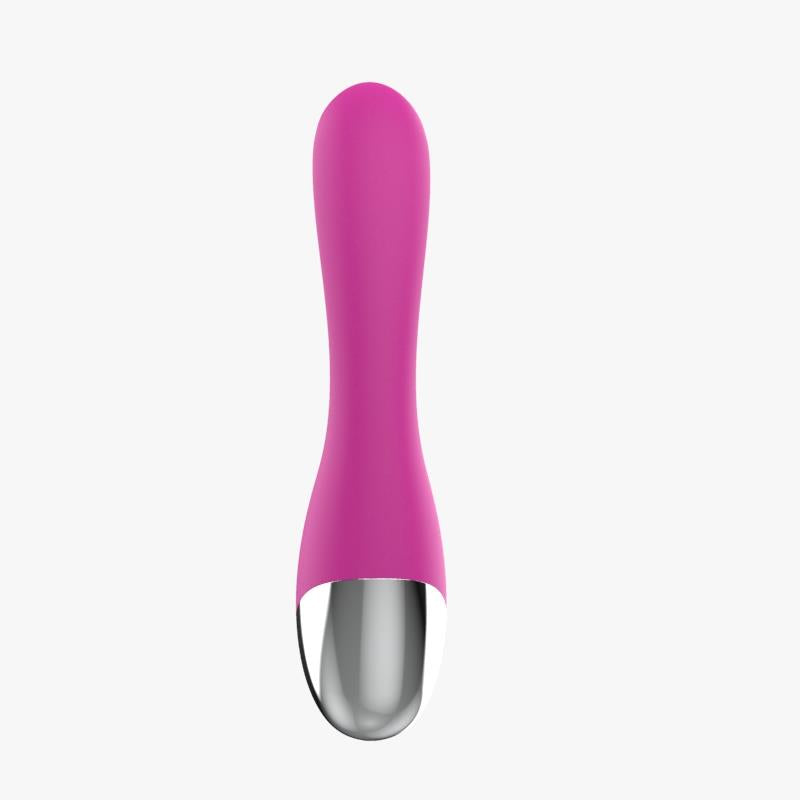 Vibrador 6 Funciones USB Rosa