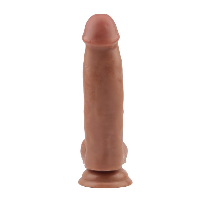 Dildo Dual Density Fashion Dude 178 x 4 cm Bronceado