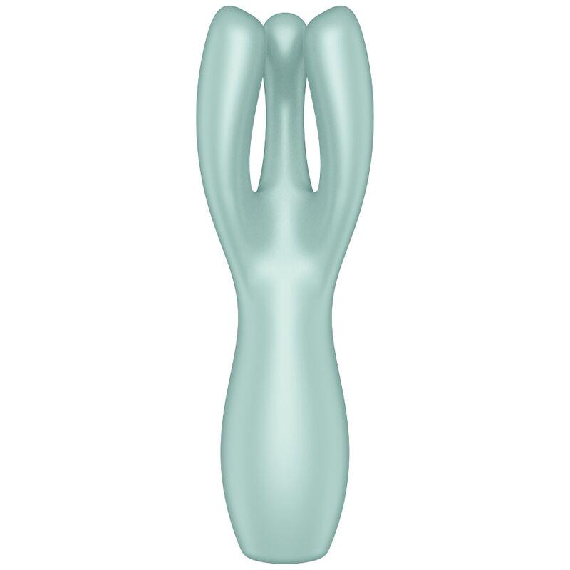 Threesome 3 Lay on Vibrador 3 Motores Menta