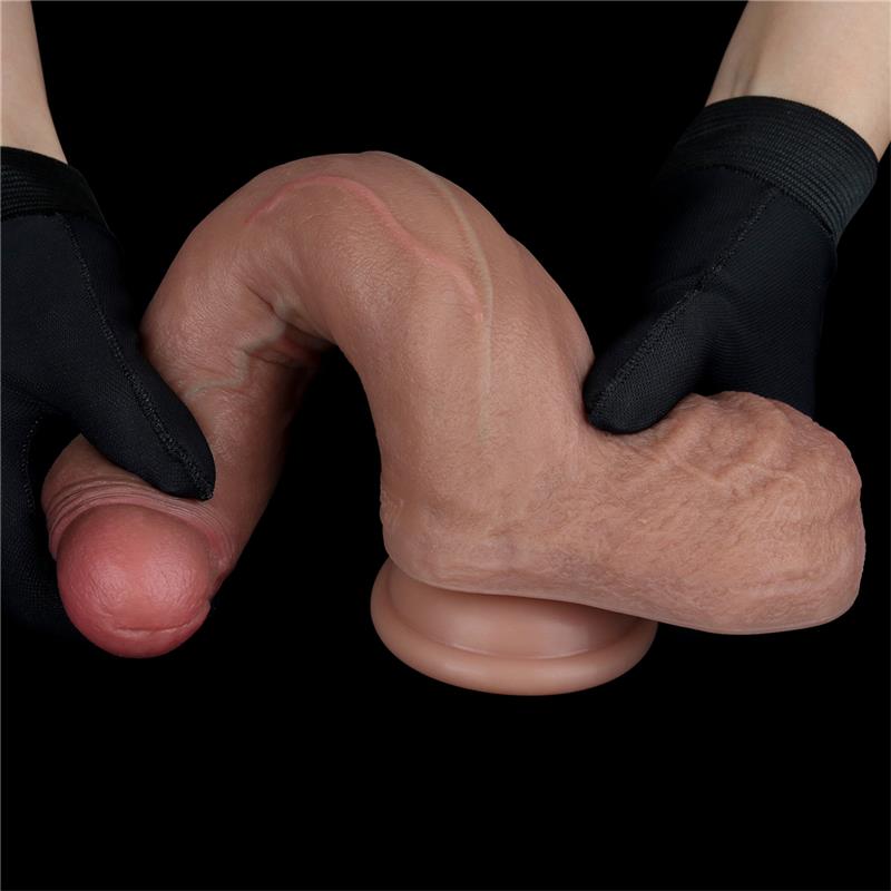 Dildo Dual Layer Silicona 85