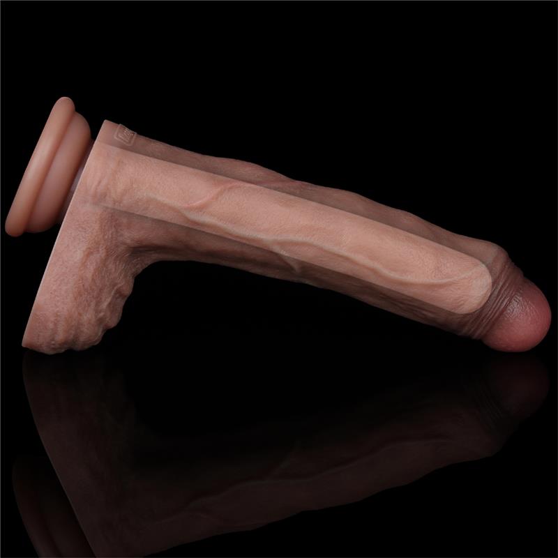 Dildo Dual Layer Silicona 85