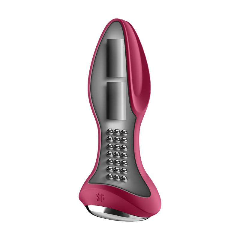 Plugue Anal Rotator 2+ com APP USB Fúcsia