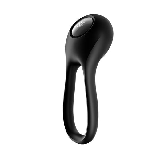 Anel peniano preto Majestic Duo USB
