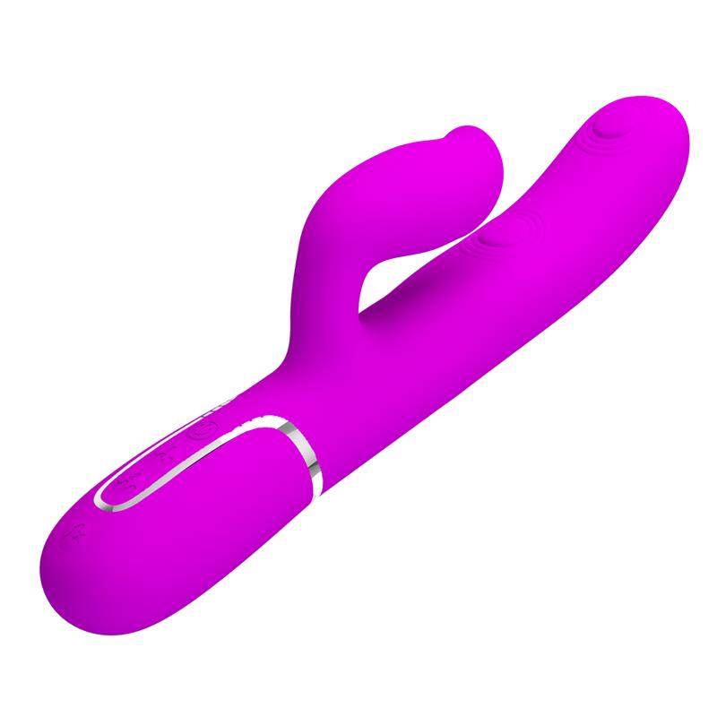 Gigi Vibrador con Licking y Thumping Fucsia