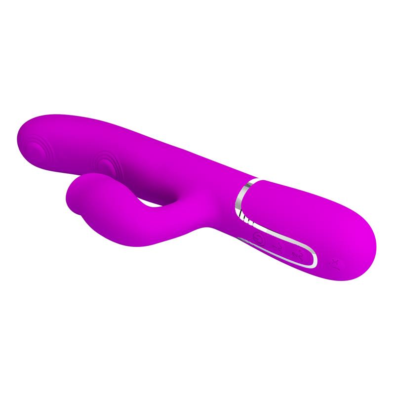 Gigi Vibrador con Licking y Thumping Fucsia