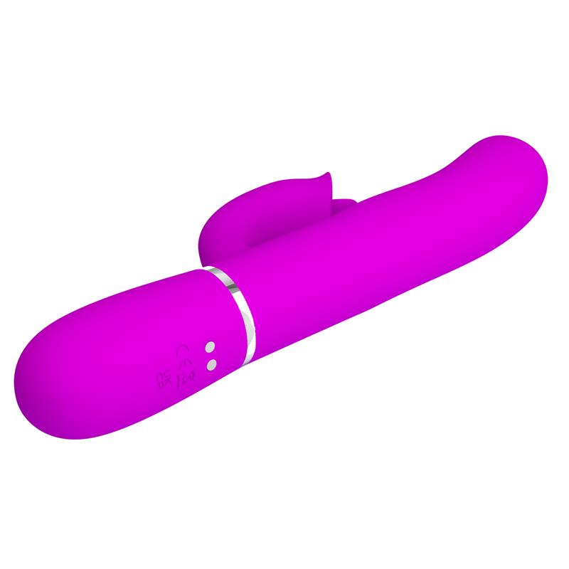 Gigi Vibrador con Licking y Thumping Fucsia