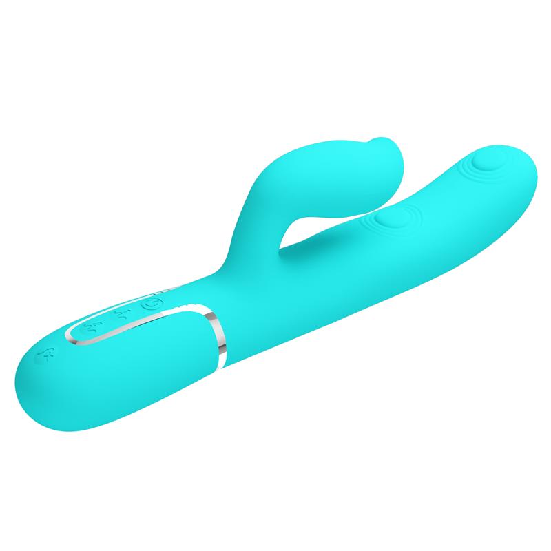 Gigi Vibrador con Licking y Thumping Turquesa
