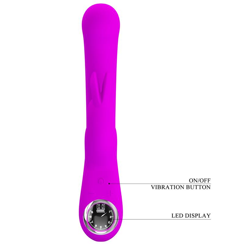 Skylar Conejito Vibrador y Thumping Fucsia
