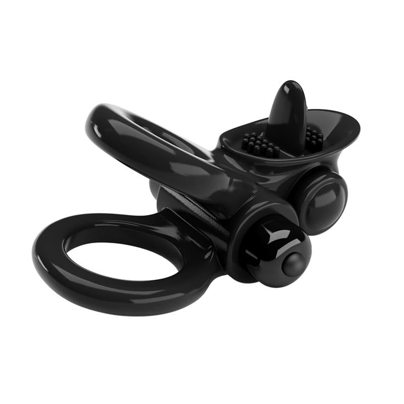Passionate Anillo Doble para el Pene con Vibracion