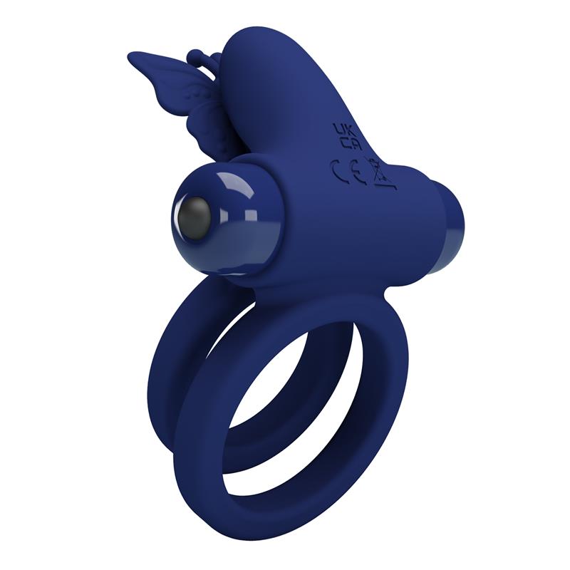 Anillo Doble para el Pene con Vibracion