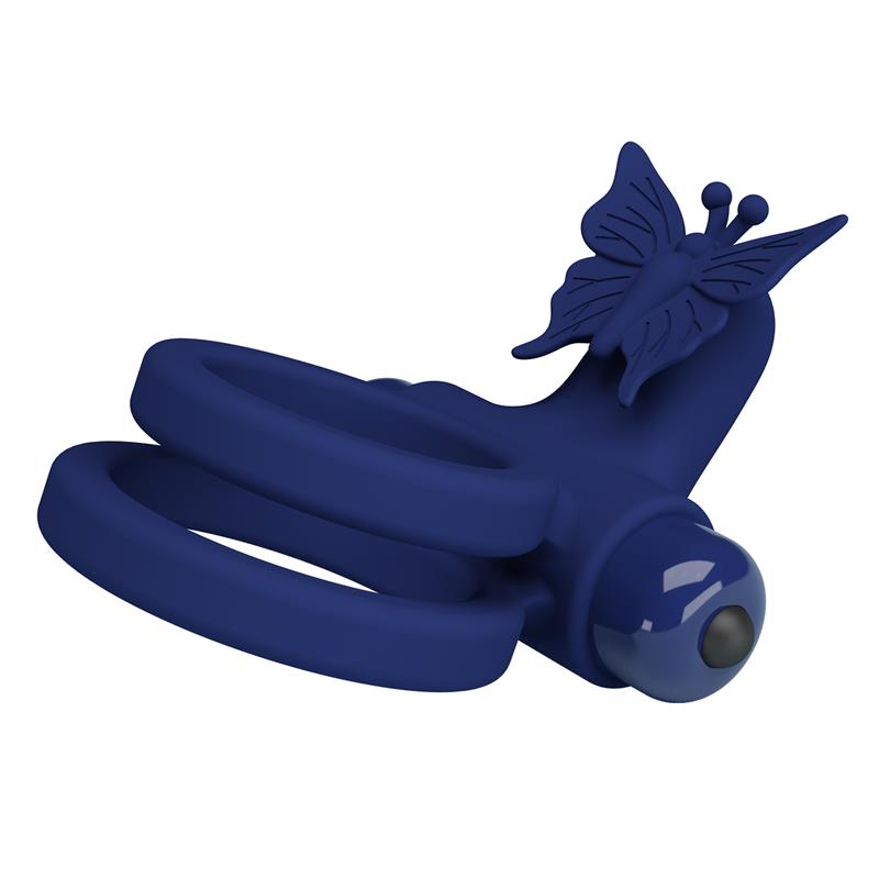Anillo Doble para el Pene con Vibracion
