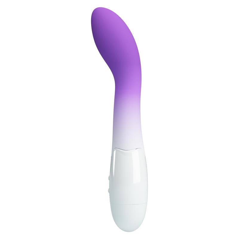 Bishop Vibrador Blanco y Purpura