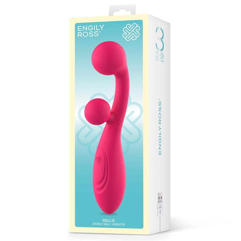 Rollie Vibrador con Doble Bola Estimuladora