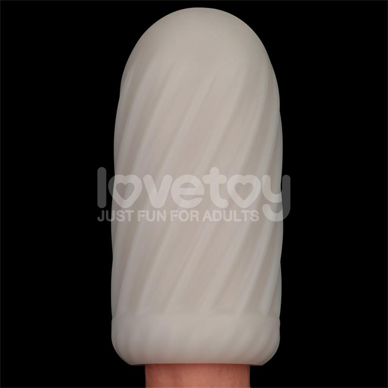 Knights Ring Funda para el Pene y Estimulador Spiral