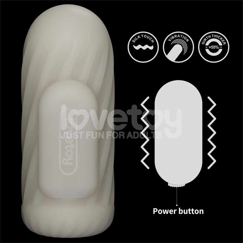 Knights Ring Funda para el Pene y Estimulador Spiral