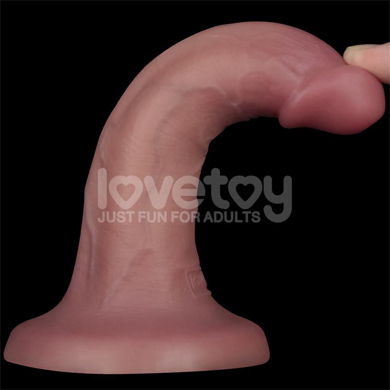 Dildo Dual Layer con Vibracion 6