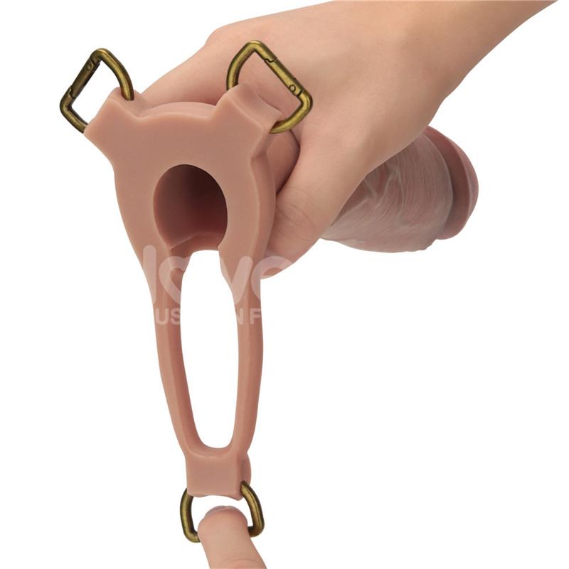 Ingen Arnes Ajustabe con Dildo Hueco 9 Enhanced Set XS S M