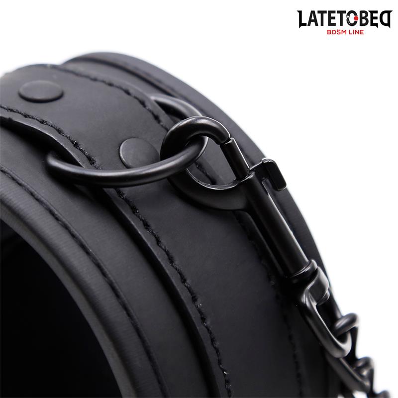 Esposas Neopreno Ajustables Negro