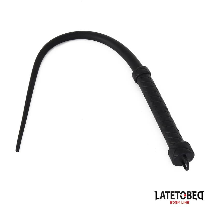 Latigo de Silicona Negro
