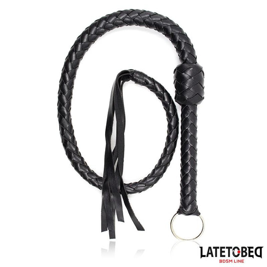 Latigo Trenzado Negro