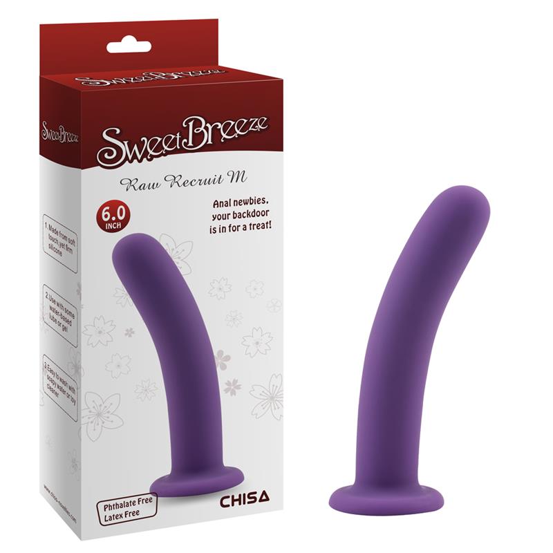 Dildo Raw Recruit Talla M Purpura