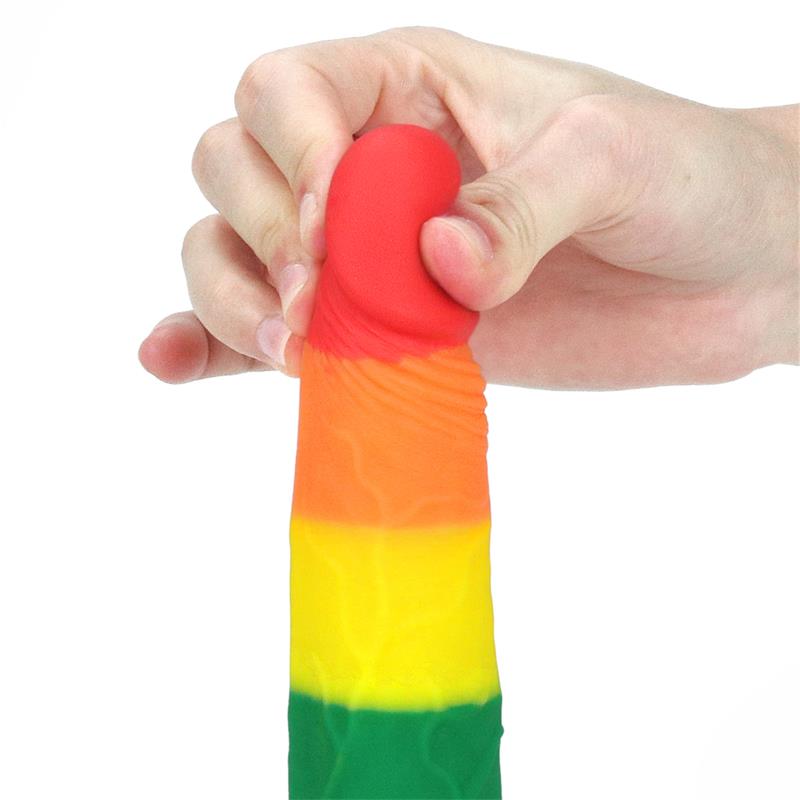 Dildo Prider 7 Silicona Liquida LGBT