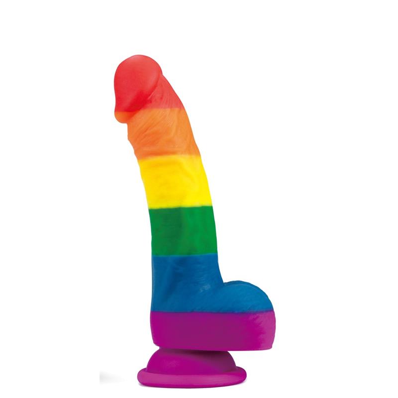Dildo Prider 8 Silicona Liquida LGBT