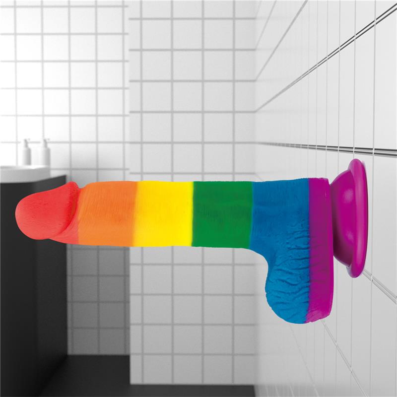 Dildo Prider 75 Silicona Liquida LGBT