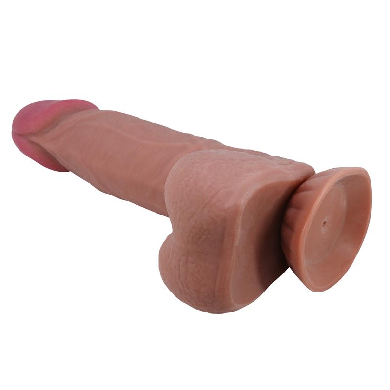 Dildo Realista Piel Deslizante Retractil 218 cm