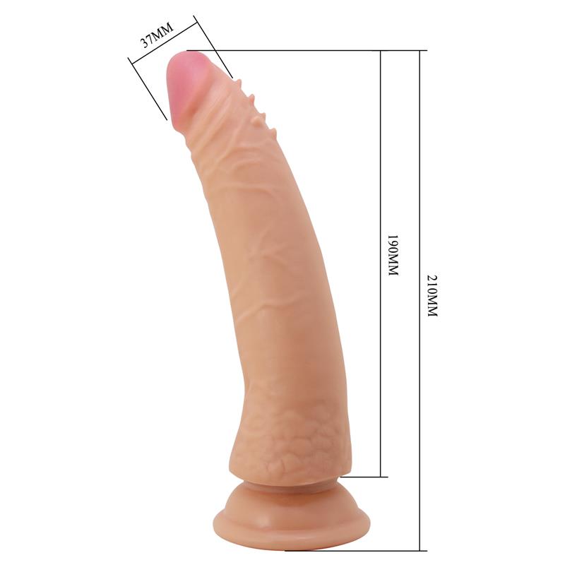 Kable Dildo con Piel Deslizante Retractil 83