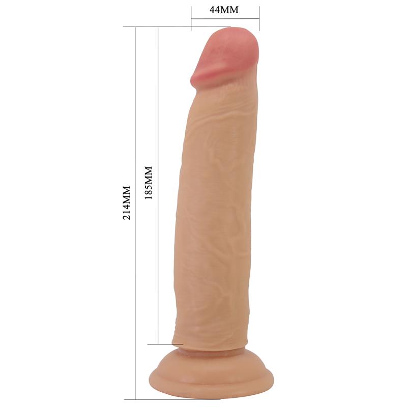 Keon Dildo con Piel Deslizante Retractil 21 cm