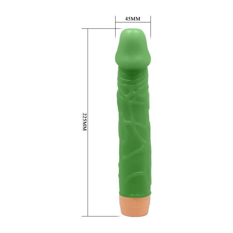 Bill Vibrador Realista 88 Verde