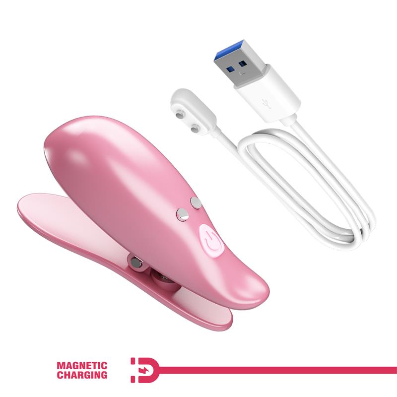 Cailey Pinzas para Pezones con Vibracion y Control Remoto