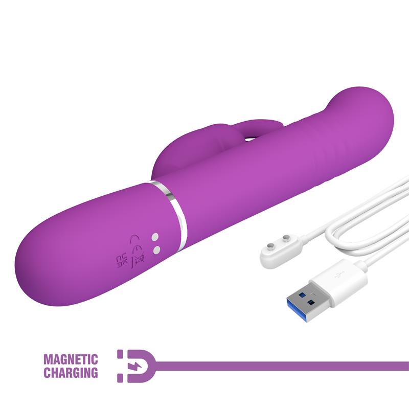 Coale Vibrador con Bolas Rotatorias y Up and Down
