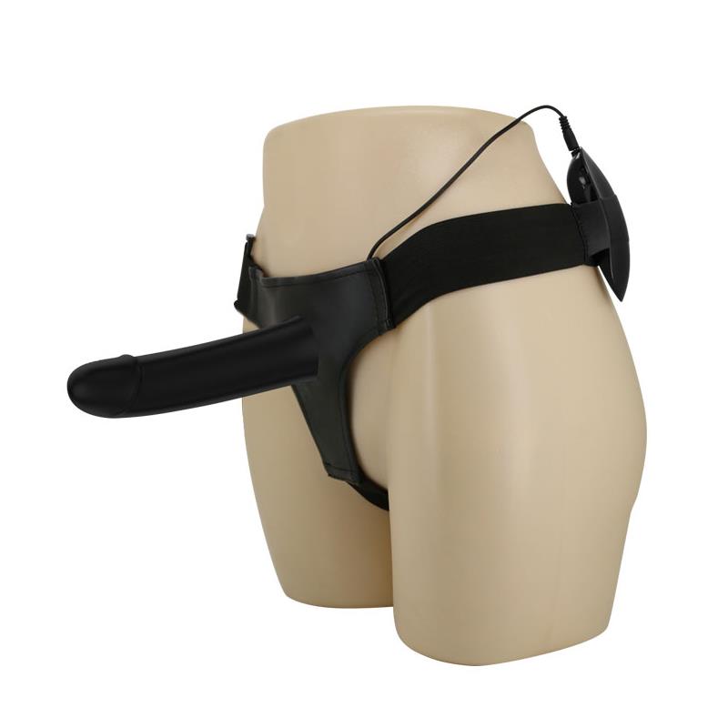 Arnes con Dildo Hueco con Vibracion Vito