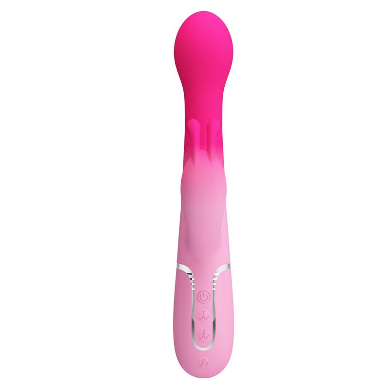 Dejon Vibrador con Thrusting y Bolas Rotatorias