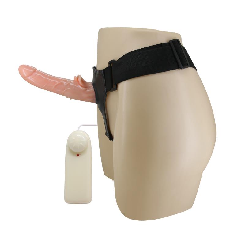 Baile Arnes con Dildo y Control Remoto 18 cm