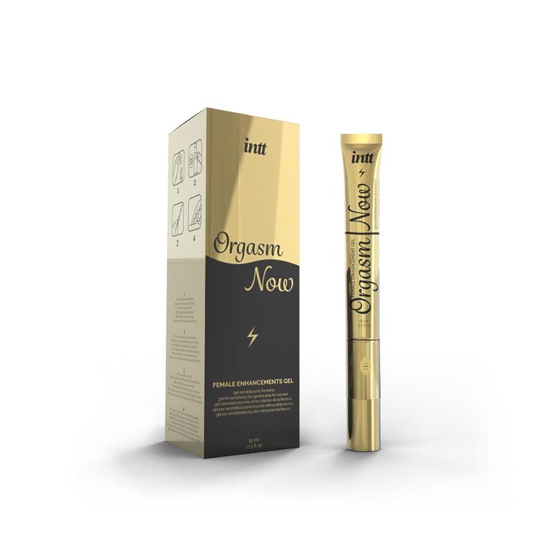 Gel Sensibilizante Orgasm Now com Ponta Vibratória 15 ml
